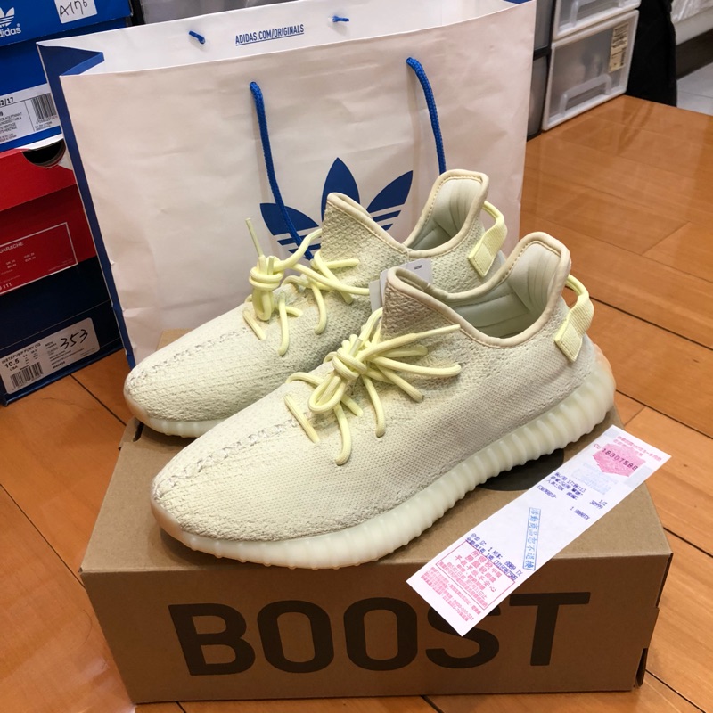 ADIDAS YEEZY BOOST 350 V2 BUTTER 奶油黃 US:11