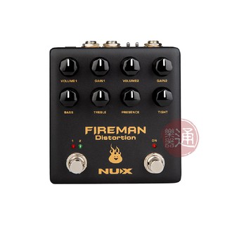 NUX / Fireman NDS-5 失真效果器(Distortion)【樂器通】