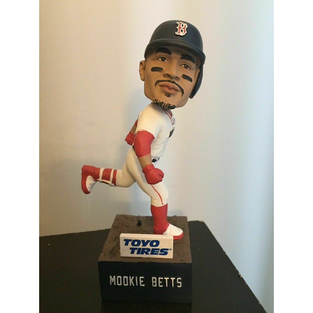 [MLB美國職棒大聯盟] 波士頓紅襪隊明星外野手Mookie Betts 有聲公仔 2019球場SGA搖頭公仔