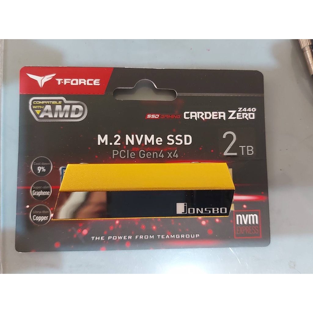 十銓 CARDEA ZERO Z440 M.2 PCIe SSD 2TB Gen4 NVMe