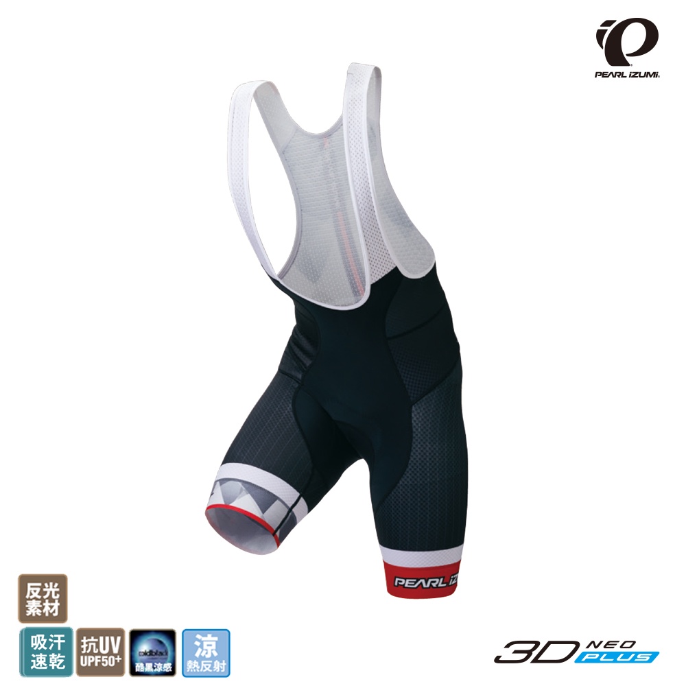 【Pearl izumi】T250-3DNP 頂級男性吊帶短車褲