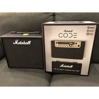 原廠保固 免費宅配 送德國高級導線 Marshall CODE 25 25瓦電吉他音箱 內建綜合效果器 藍芽功能