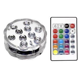 LED 24鍵RGB吸盤(磁)遙控潛水燈