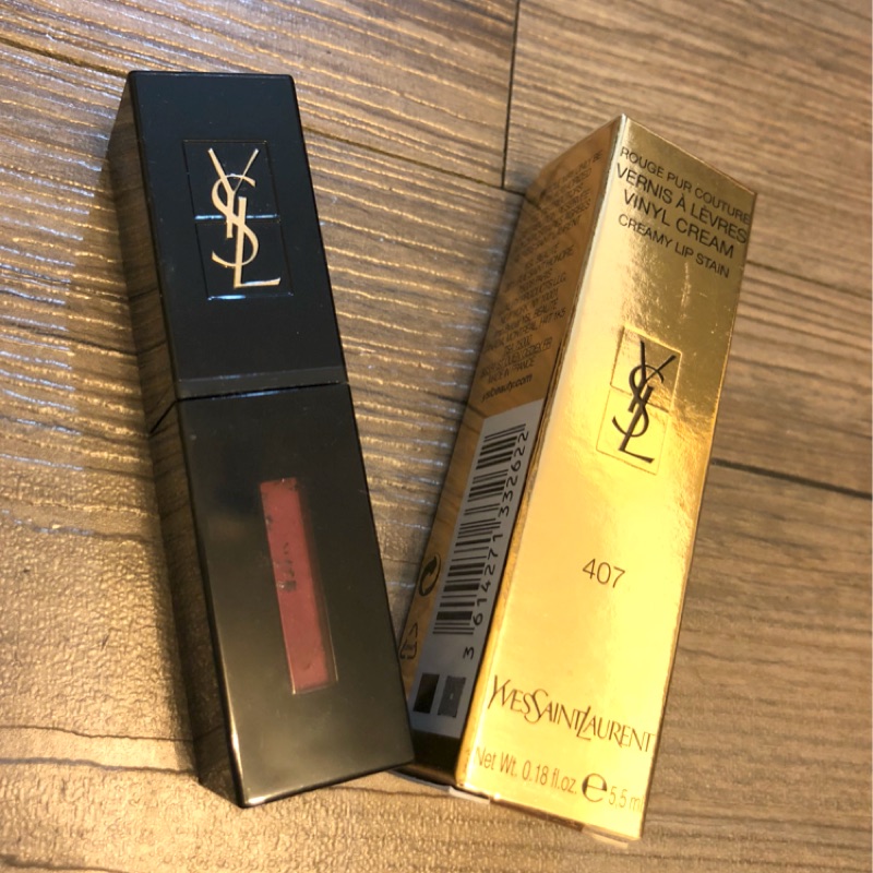 YSL 407漆光唇釉