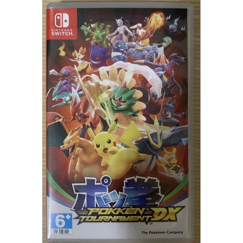 《二手》 寶可拳DX 含虎之卷 Pokken Tournament DX  Nintendo Switch NS