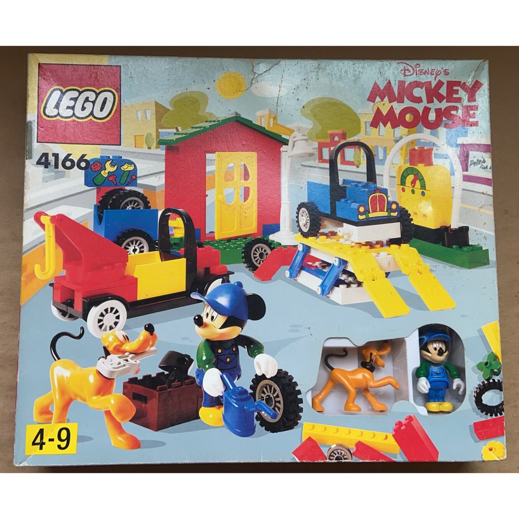 樂高 Lego Disney 4166 米奇修車廠(迪士尼系列/33254/33261pb01/高飛)
