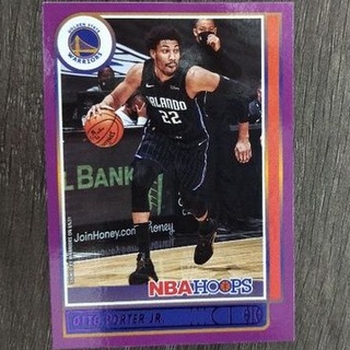 2021-22 Hoops Purple 金州勇士隊 Otto Porter Jr. 紫色平行卡