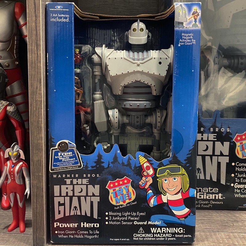 iron giant 鐵巨人 32cm 聲光玩具 公仔