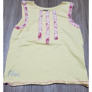 女童 麗嬰房 無袖 上衣 蕾絲 無袖背心 背心