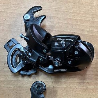 鑫揚百貨商城 SHIMANO Tourney RD-TY300 sis 登山車6/7速後變速器 勾爪式