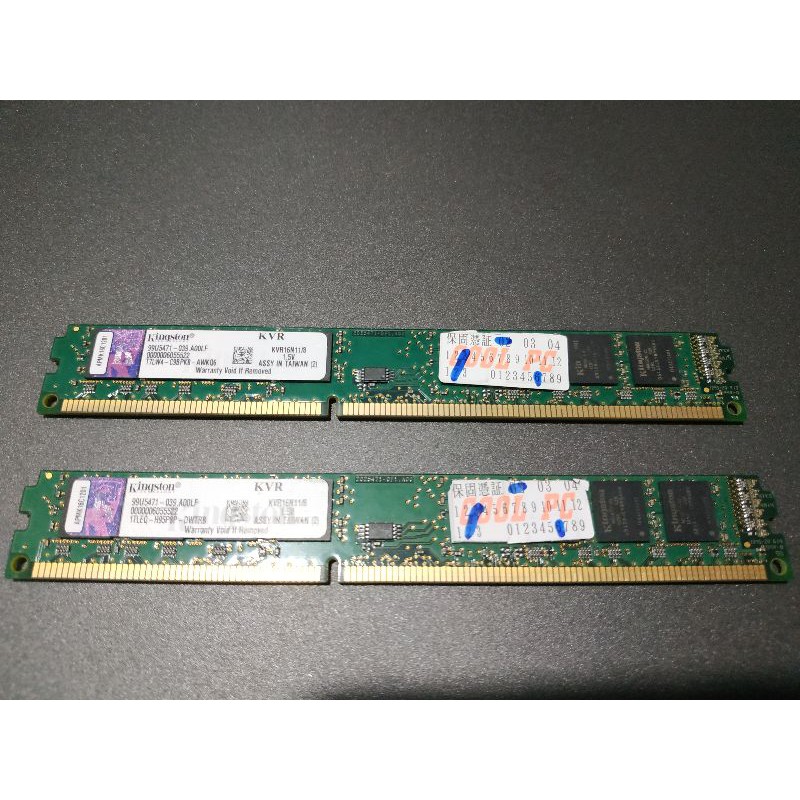 金士頓 ddr3 1600 8g*2=16g