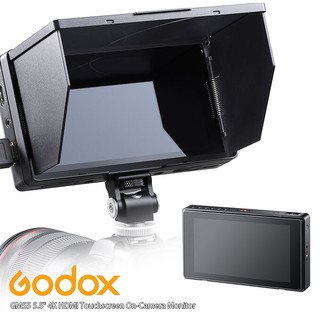 三重☆大人氣☆ 公司貨 Godox 神牛 GM55 5.5英寸 4K HDMI 觸控式 監看螢幕