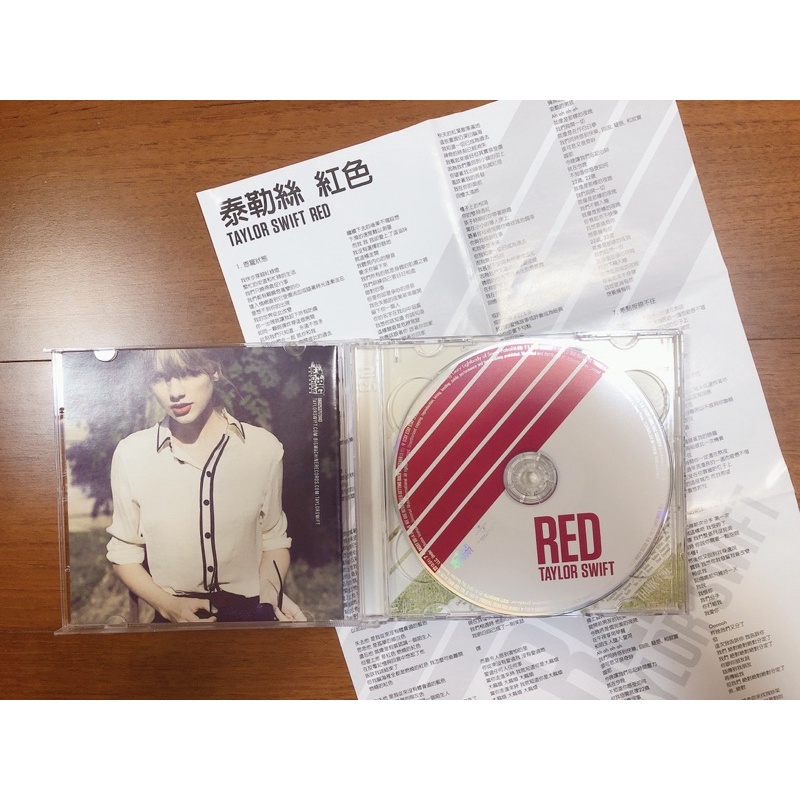 TAYLOR SWIFT RED•泰勒絲 紅色CD /2片光碟