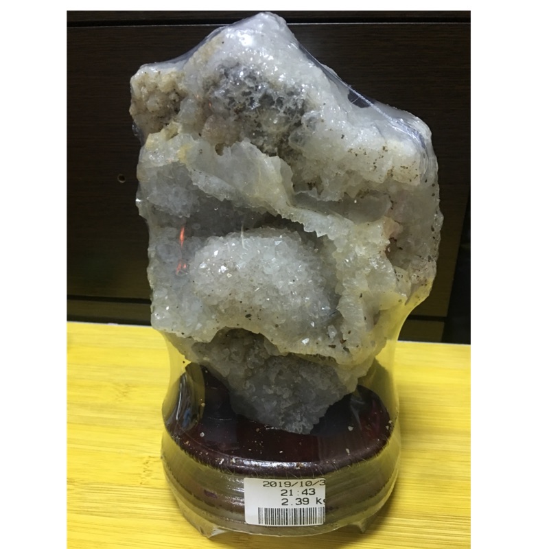 白晶簇原礦2.39kg