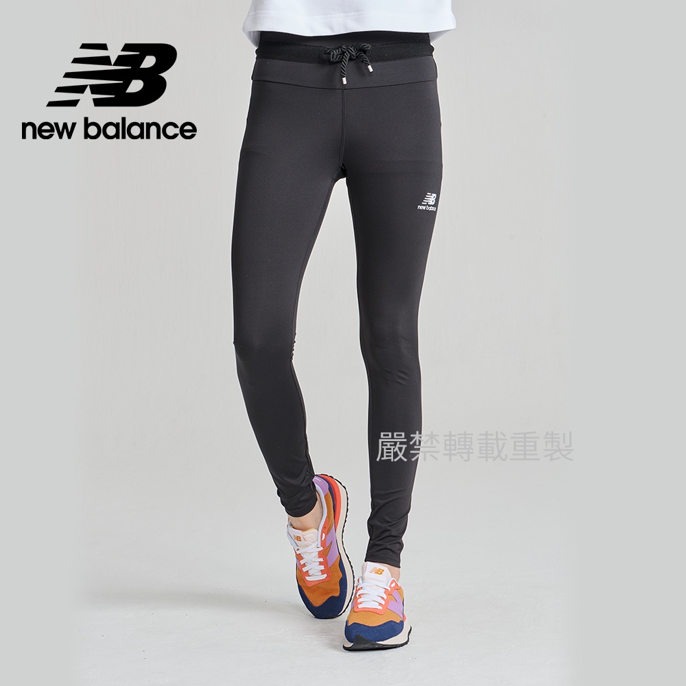 【New Balance】 NB 彈性緊身長褲_女性_黑色_WP13514BK