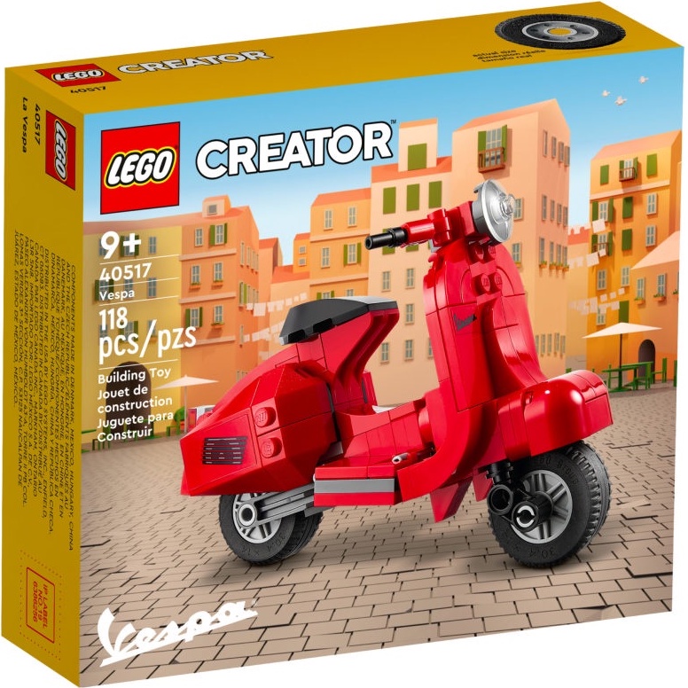 &lt;全新&gt; LEGO 創意 Creator 偉士牌摩托車 Vespa 40517 &lt;全新&gt;