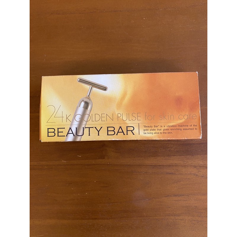 [24K純金離子美容棒]Beauty bar，九成九新，購自日本