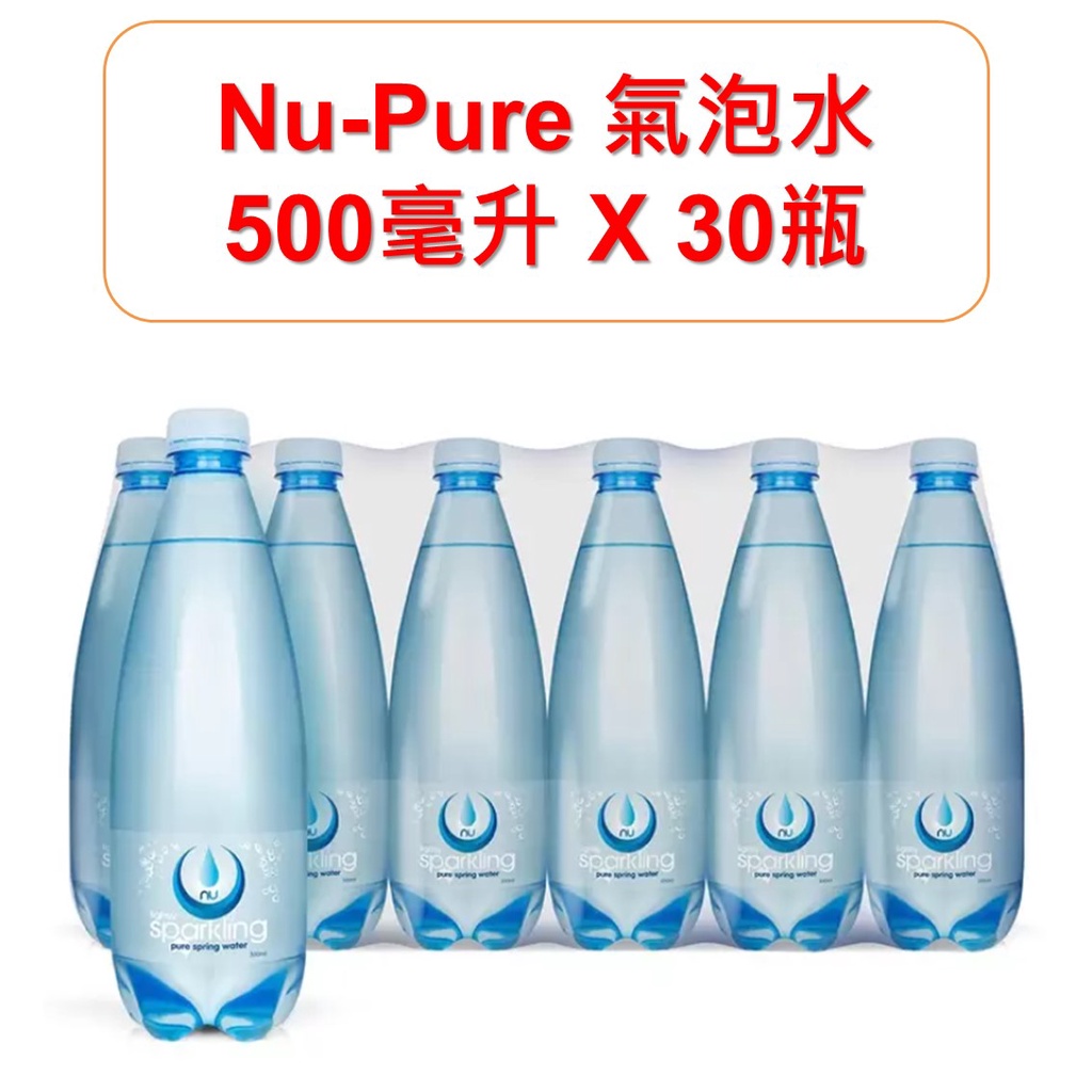 好市多 Nu-Pure 氣泡水 500毫升 X 30瓶 最新效期
