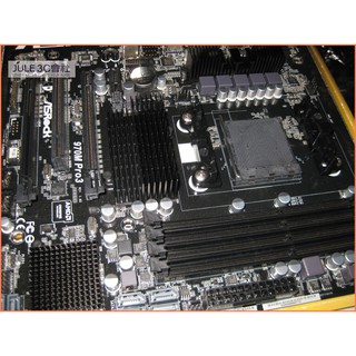 JULE 3C會社-華擎ASROCK 970M-PRO3 AMD 970/DDR3/固態電容/MATX AM3 主機板