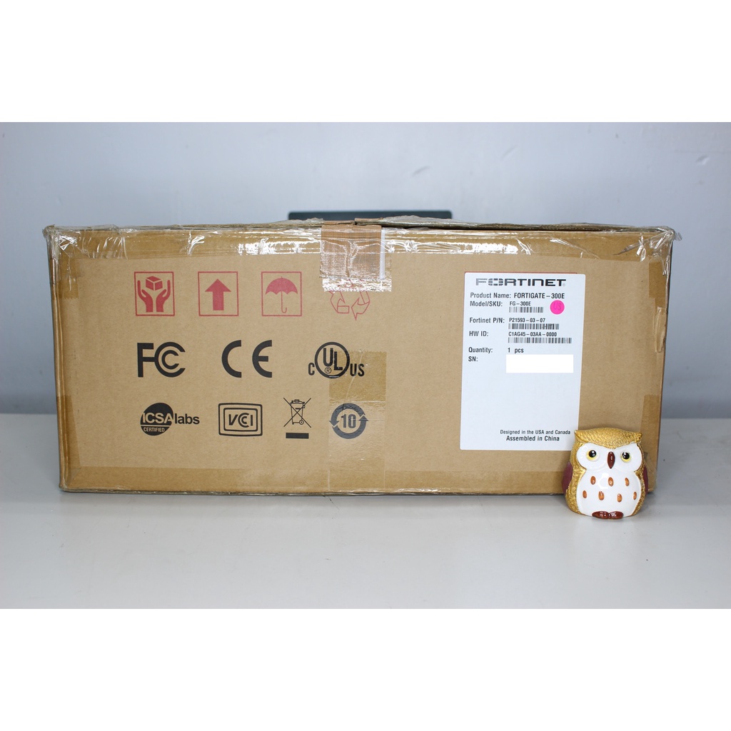 Fortinet Fortigate FG-300E 原廠外箱包裝 完整配件