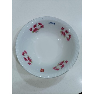 【繽紛小棧】早期大同瓷器 25.5cm大碗公 使用 / 收藏皆宜 可立即出貨