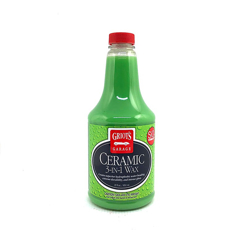 美國 Griot's Garage Ceramic 3-in-1 Wax 22oz (GG3合1陶瓷噴蠟) 好蠟