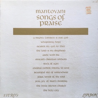 美國黑膠現貨 Mantovani And His Orchestra – Songs Of Praise 1961