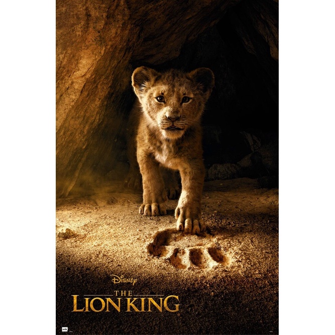【迪士尼】THE LION KING 獅子王小辛巴 進口海報