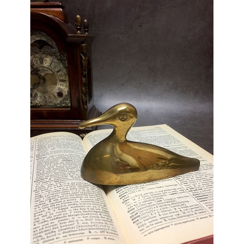 #19世紀 手工黃銅雕塑動物擺飾 #119296