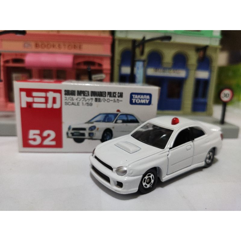 Tomica 52 絕版 Subaru Impreza WRX Police Car 覆面 警車 警察車