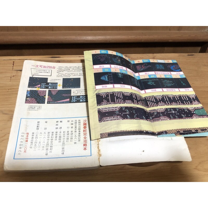 沙羅曼蛇卡帶和攻略手冊fc 紅白機 任天堂卡帶卡匣 非game Boy Sega Md 超級任天堂 懷舊電玩 蝦皮購物