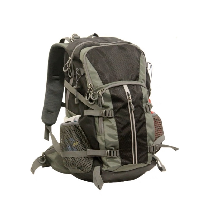 【BIG.K】山系 尼龍防潑水機能後背包 40L 露營包 登山包 工裝包 筆電包 多功能包 大容量 outdoor