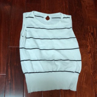 Lulus 短板 百搭條紋 背心