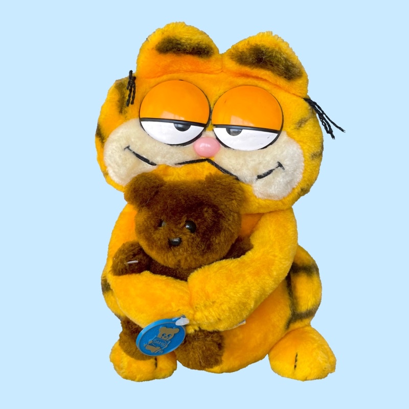 Mr.mohomoho もふもふ Garfield 1978年加菲貓布偶 pooky 填充娃娃 絨毛娃娃 老物 老玩具