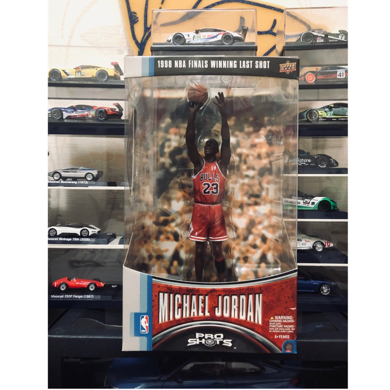 🇺🇸GI.JOE🌟麥法蘭Upper Deck NBA Michael Jordan 喬丹MJ 最後一投 模型 人偶 公仔