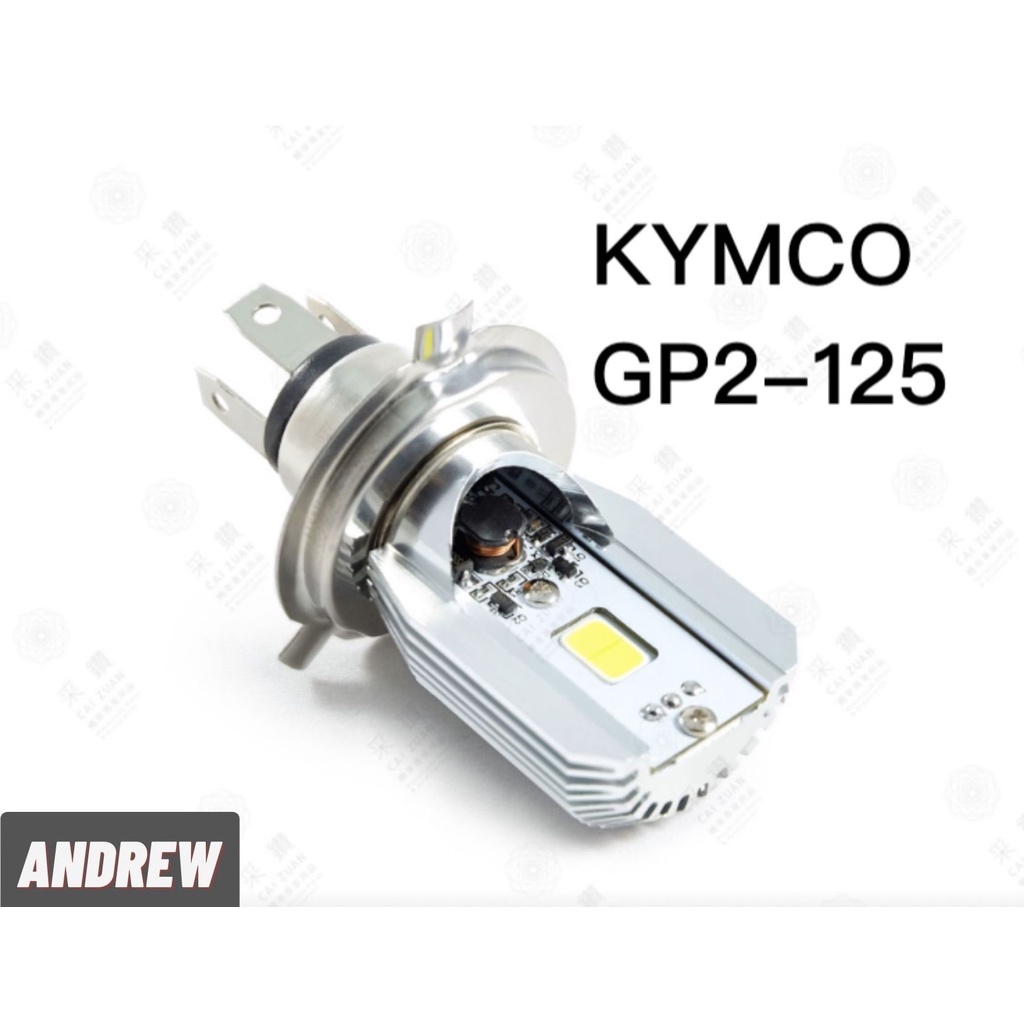 采鑽公司貨 第七代 KYMCO GP2-125 12V DC 8W/8W LED大燈 直上安裝 免修改防塵套