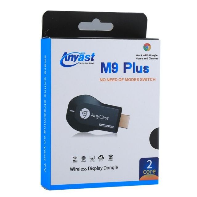 AnyCast M9 Plus HDMI NETFLIX 電視棒 手機分享器 手機轉電視 同屏器 雙核心 無線影音