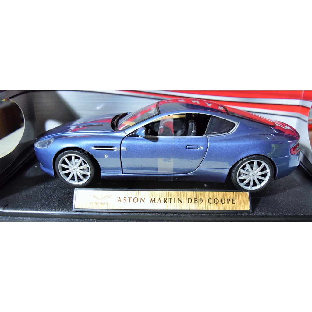 {首富車房}1:18 ASTON MARTIN DB9 COUPE 007 絕美身影!!原廠認證合金製造