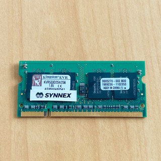 Kingston 金士頓 ValueRAM 256MB DDR2 533 (PC2 4200) 終身保固