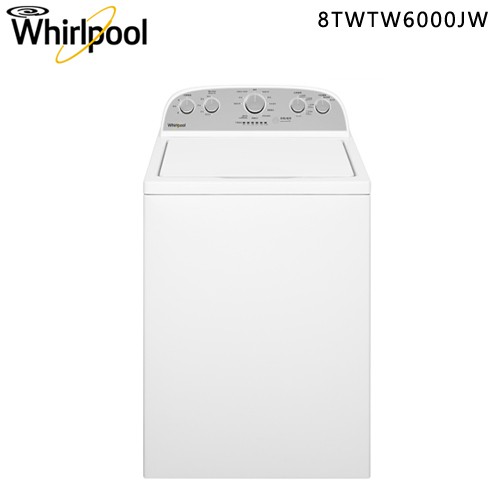 Whirlpool 惠而浦 ( 8TWTW6000JW ) 13KG 美製 3D尾翼短棒直立洗衣機