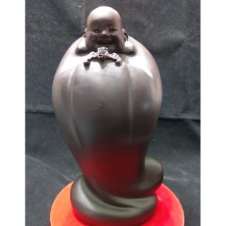 黑檀木 黑檀木彌勒佛（福在眼前）