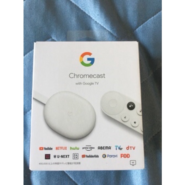 chromecast  with google TV 近全新