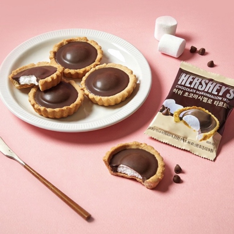 韓國 🇰🇷 Hershey's Chocolate Marshmallow Tart 巧克力棉花糖蛋撻