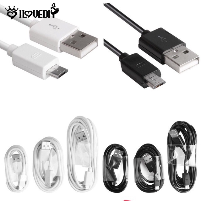 Ds 快速usb充電線 1m 2m 3m微型usb充電器電纜 微型usb數據同步線 適用於android手機華為三星 蝦皮購物