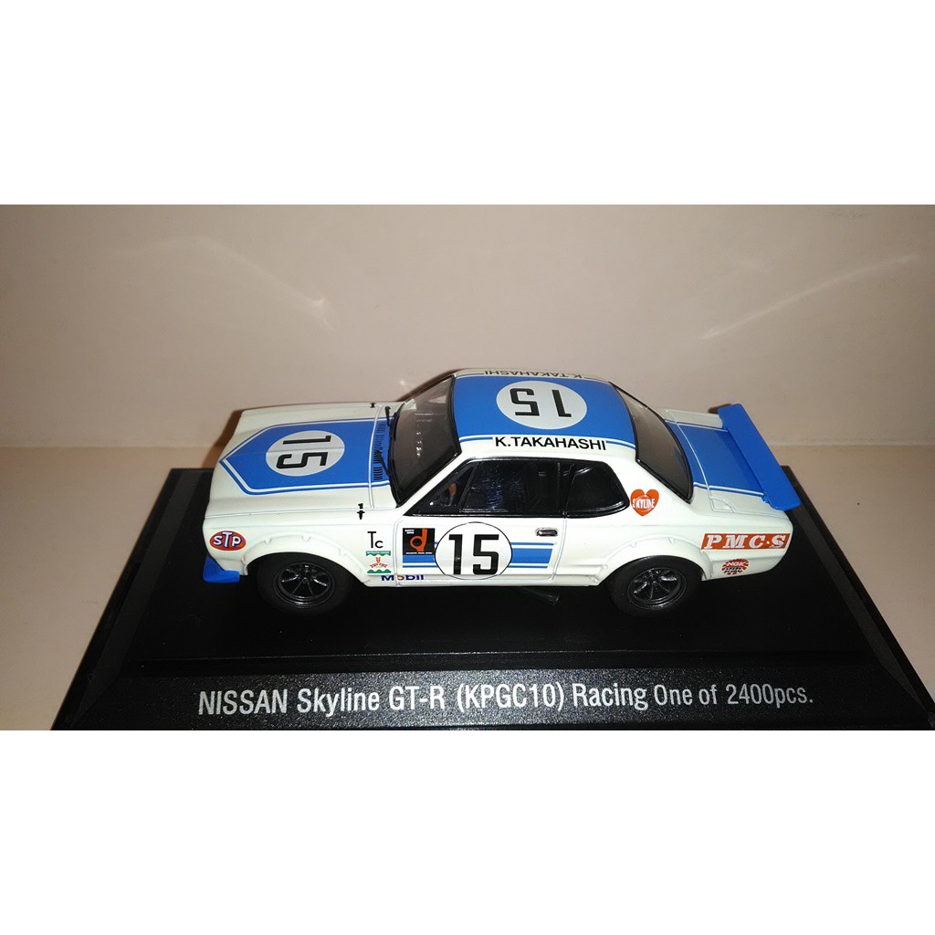 Ebbro Nissan Skyline Gt R Kpgc10 Racing 1 43 金屬模型車 蝦皮購物