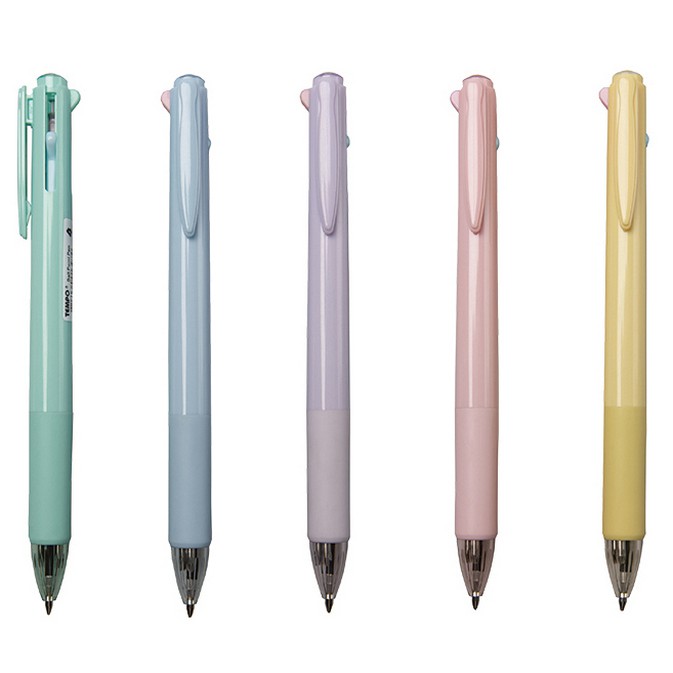 【文具通】TEMPO 節奏 4C-153 四色 原子筆 0.7mm 筆桿顏色為隨機出貨 A1011866