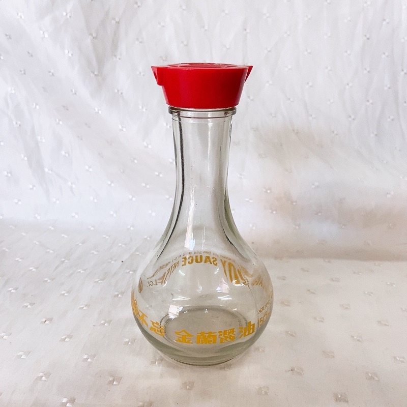 👀尋奇屋👀 早期台灣金蘭醬油瓶