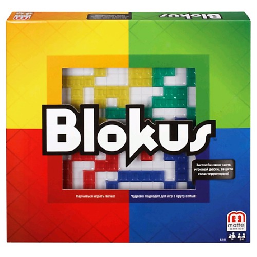 MATTEL美泰兒 桌遊 - Blokus 大格鬥基本遊戲組 格格不入