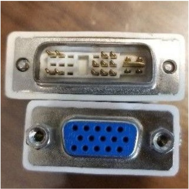 DVI 轉 VGA  D-sub 轉接頭,DVI-A公轉VGA母,DVI轉D-SUB,DVI-A轉VGA,DVI12+5