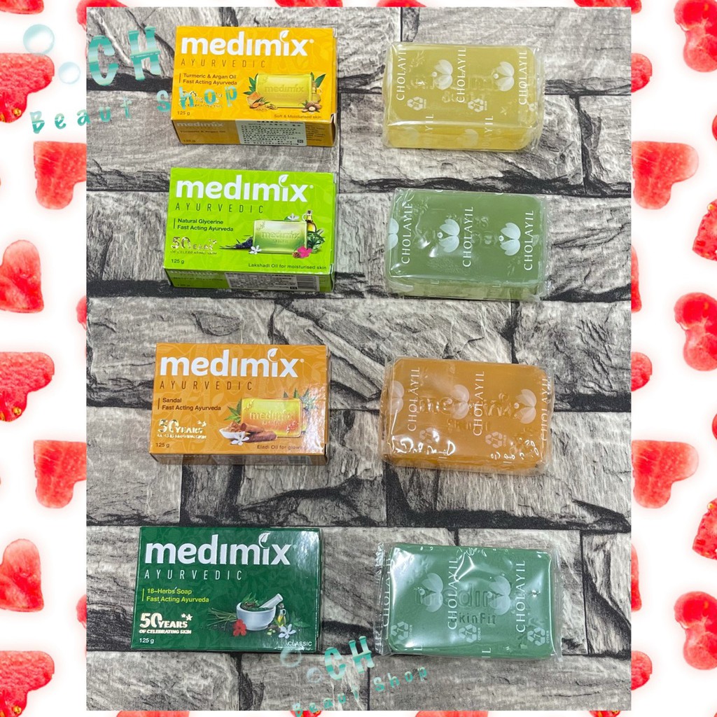 Medimix 印度綠寶石皇室草浴美肌皂 印度香皂 寶貝皂淺綠/草本皂深綠 125g